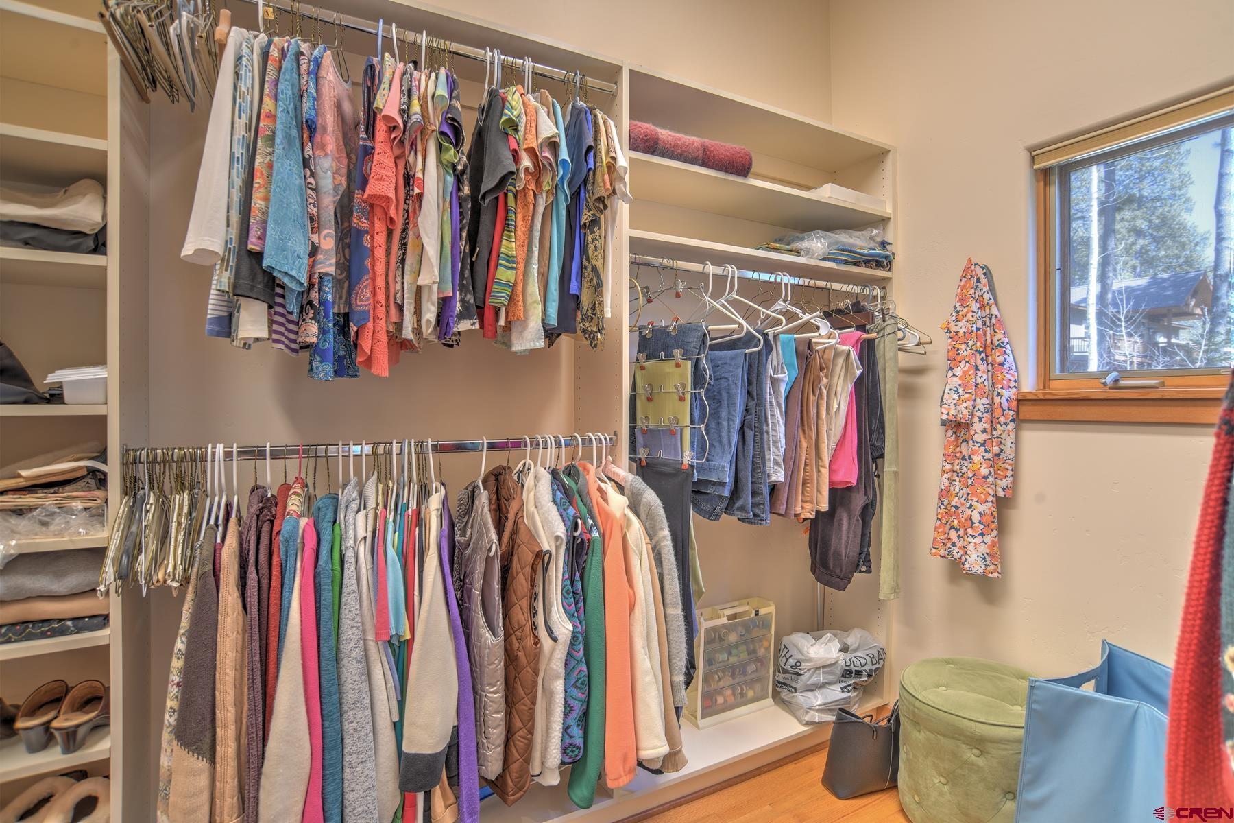 95 Puma Place Durango, CO 81301 - Photo 20 of 45 a view of walk in closet with clothes