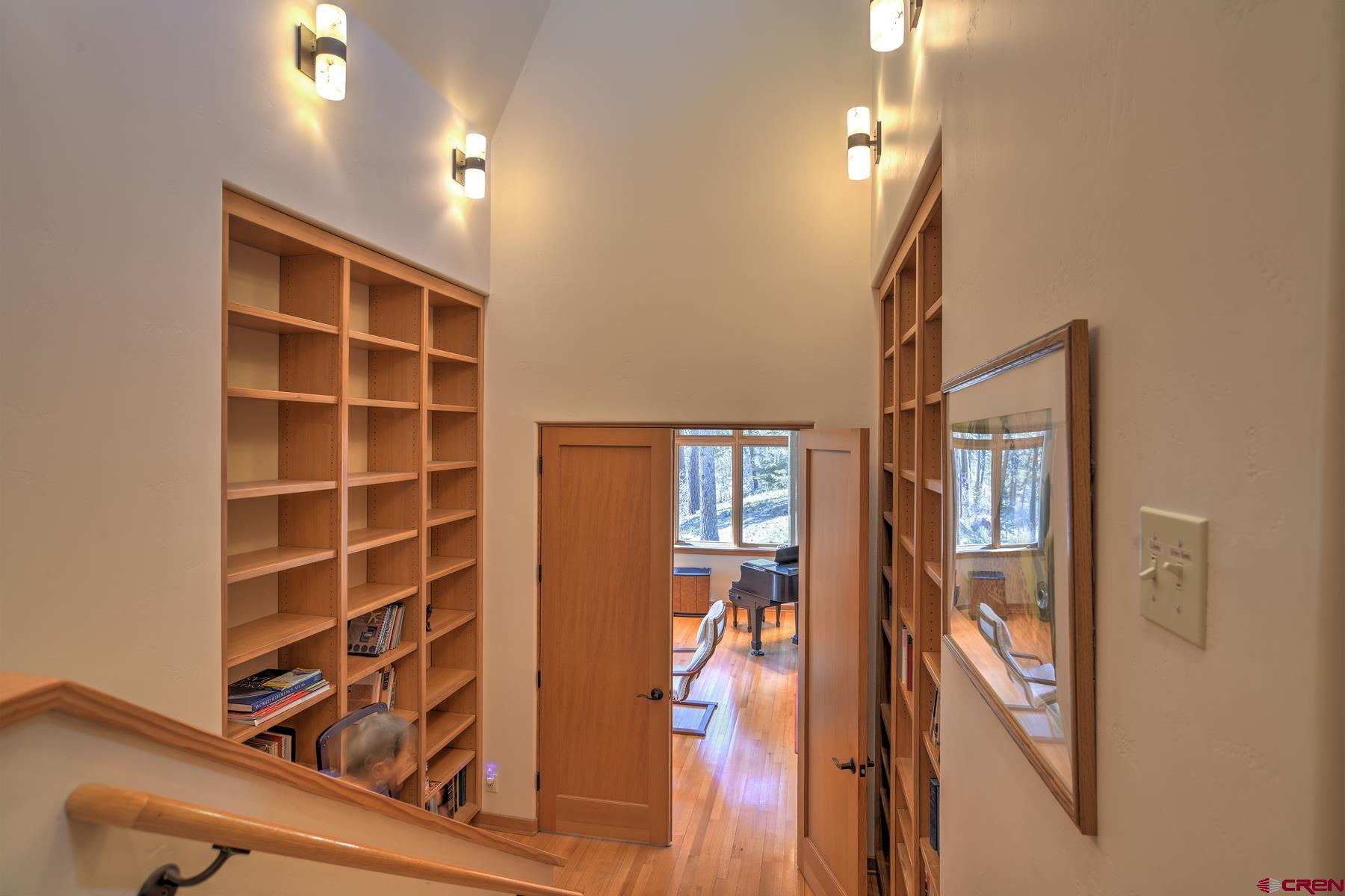 95 Puma Place Durango, CO 81301 - Photo 23 of 45 a view of an entryway with wooden floor and door