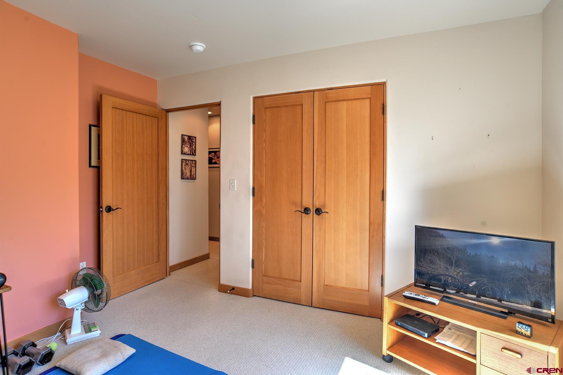 95 Puma Place Durango, CO 81301 - Photo 34 of 45 a living room with a flat screen tv and a potted plant