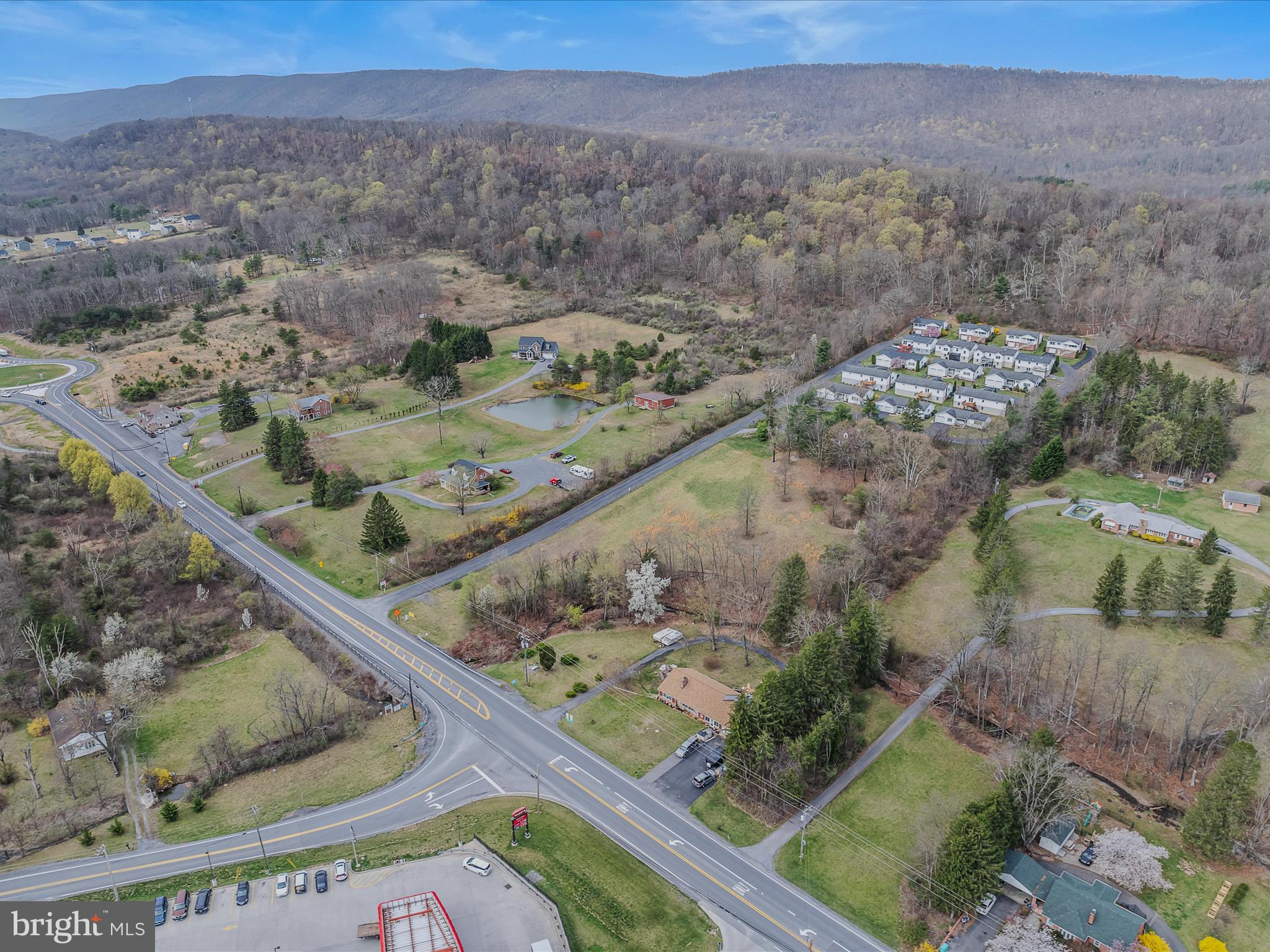 2218 Valley Road Berkeley Springs, WV 25411 - Photo 28 of 32 a view of a city from a balcony