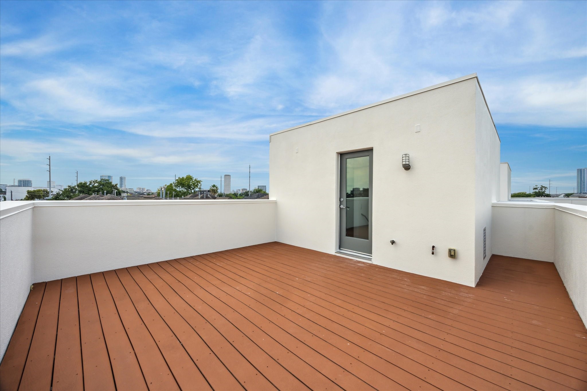 1728 Michigan Street, Unit A Houston, TX 77006 - Photo 34 of 38 a view of an empty room with wooden floor and a window