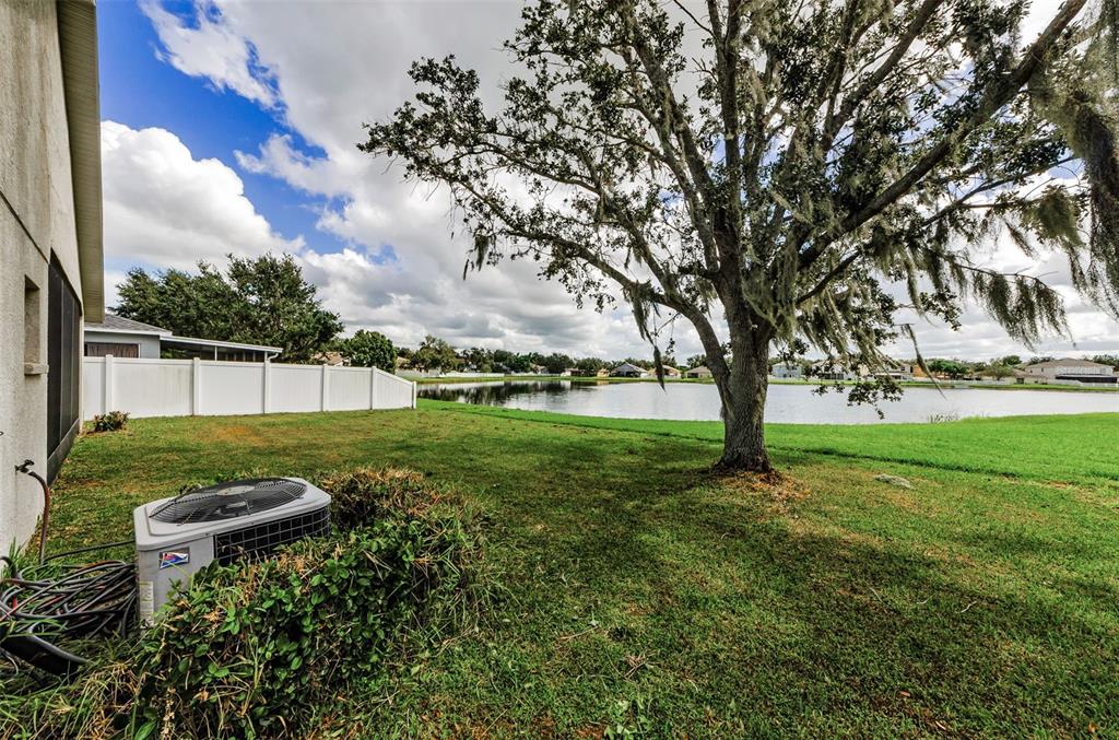 13561 Fladgate Mark Drive Riverview, FL 33579 - Photo 40 of 65 a view of a backyard with large trees