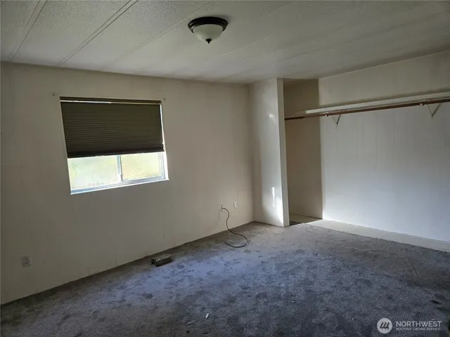 a view of a room with window