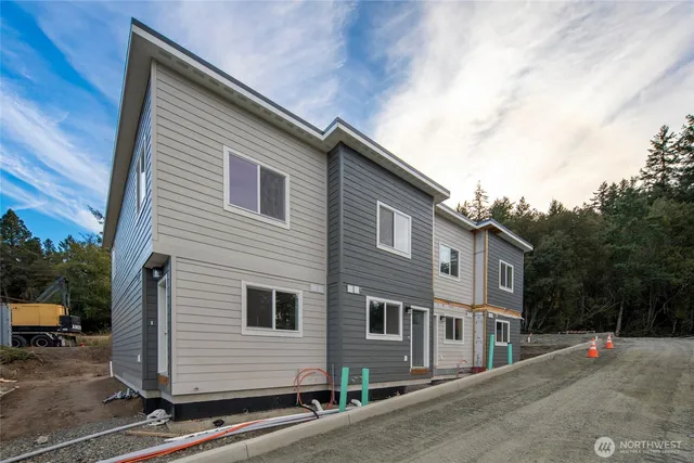 a view of a house with a patio
