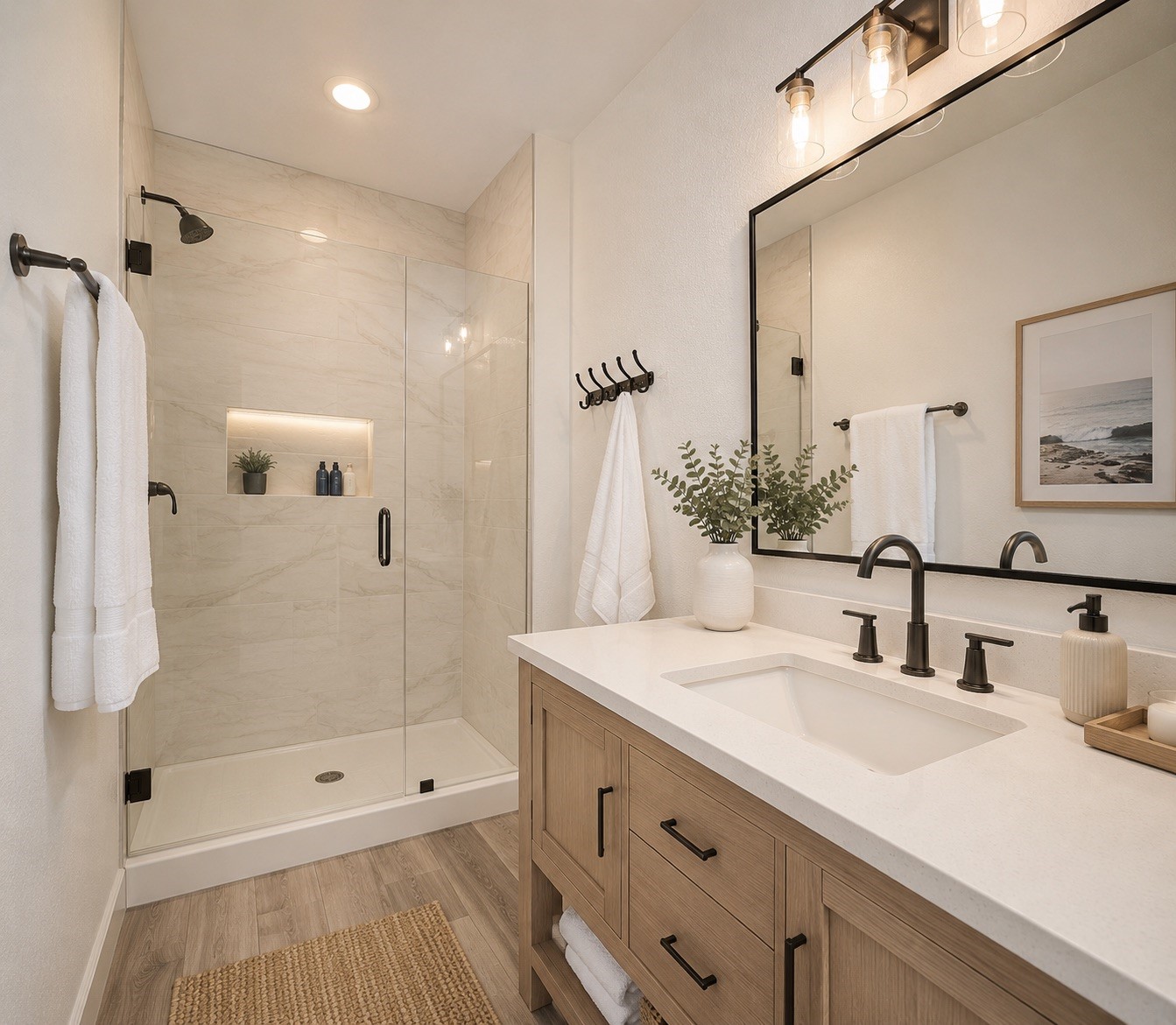 116 Howard Avenue, Unit I Surfside Beach, TX 77541 - Photo 8 of 39 Digitally staged powder room
