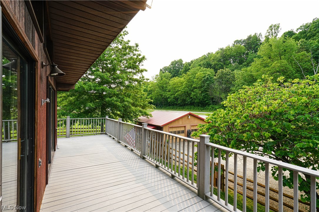 3187 Glendale Road Cairo, WV 26337 - Photo 12 of 31 Front balcony