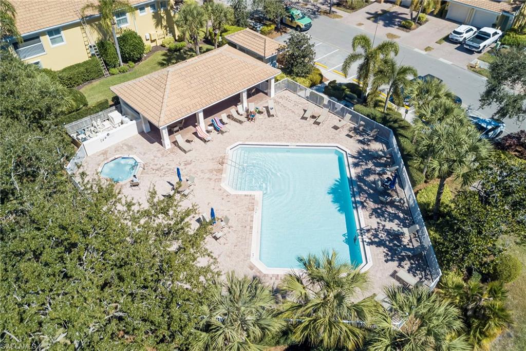 5686 Mayflower Way, Unit 702 Ave Maria, FL 34142 - Photo 28 of 50 Aerial view of the Mayflower Way Carriage Resident Pool