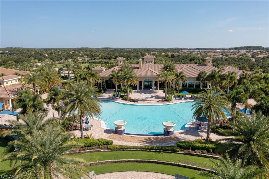 5686 Mayflower Way, Unit 702 Ave Maria, FL 34142 - Photo 30 of 50 Aerial view of the Del Webb Residents Pool