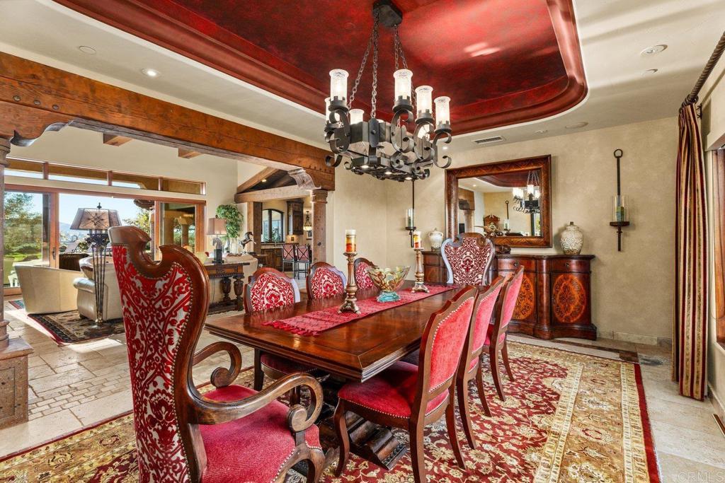 20655 Sutherland Dam Road Ramona, CA 92065 - Photo 28 of 73 a view of a dining room with furniture