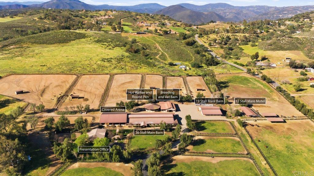 20655 Sutherland Dam Road Ramona, CA 92065 - Photo 3 of 73 an aerial view of residential houses with outdoor space