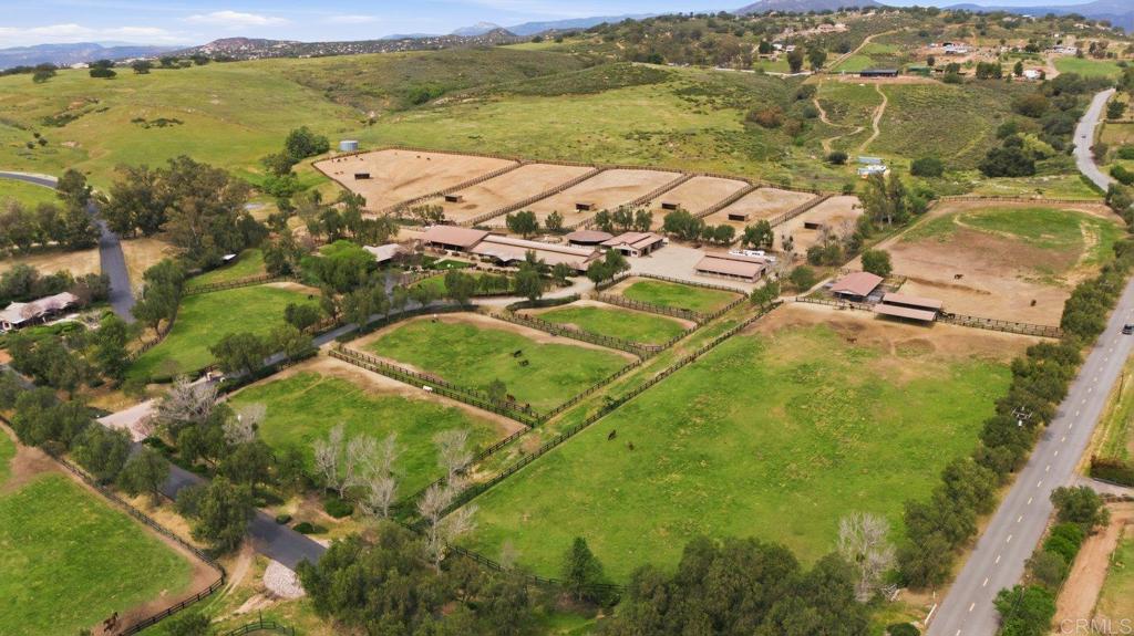 20655 Sutherland Dam Road Ramona, CA 92065 - Photo 9 of 73 an aerial view of residential houses with outdoor space