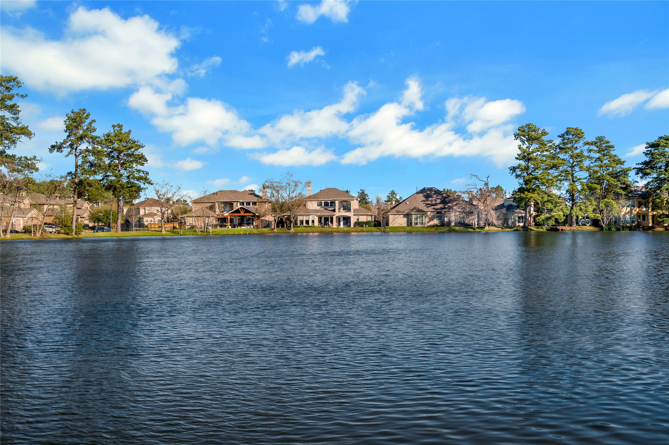 6119 Lofty Lane Spring, TX 77379 - Photo 4 of 40 View of spring-fed lake.