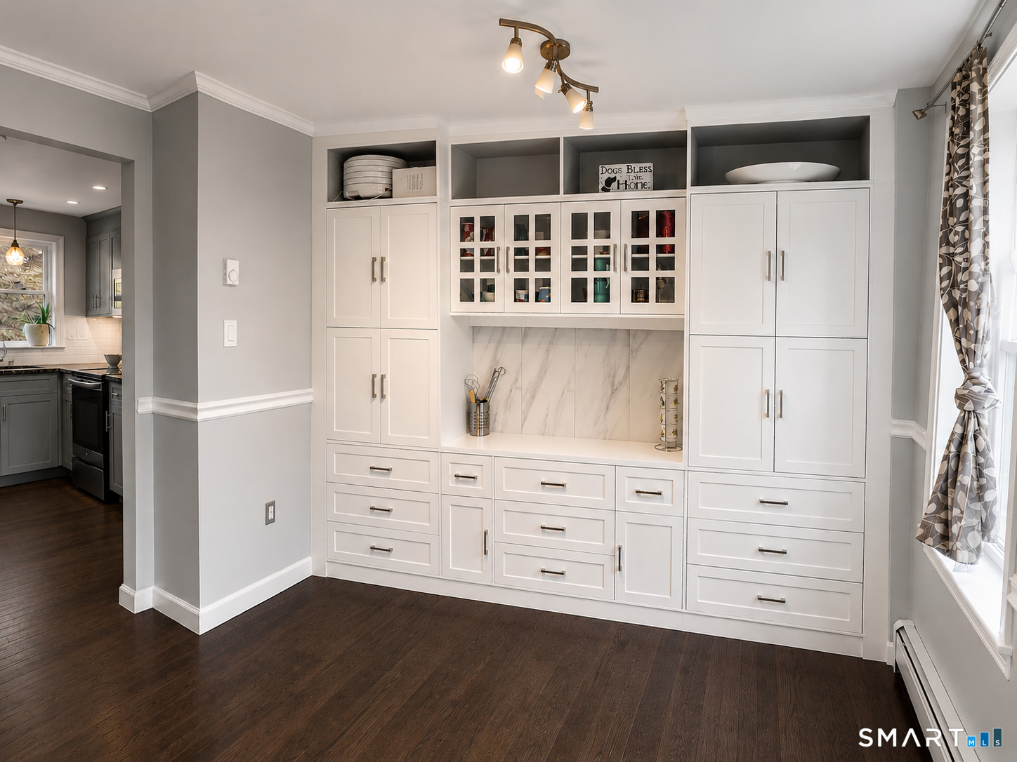 245 Chestnut Hill Road Killingworth, CT 06419 - Photo 13 of 34 Dining room has new built-ins