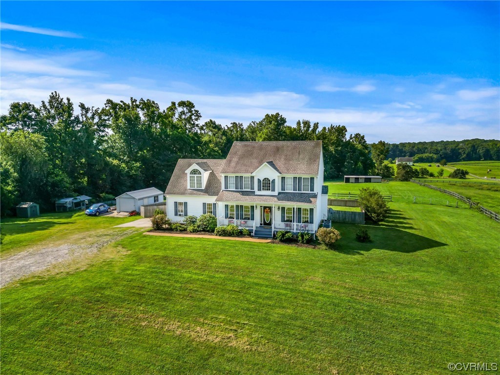 16211 River Road Chesterfield, VA 23838 - Photo 37 of 40 a front view of a house with a big yard