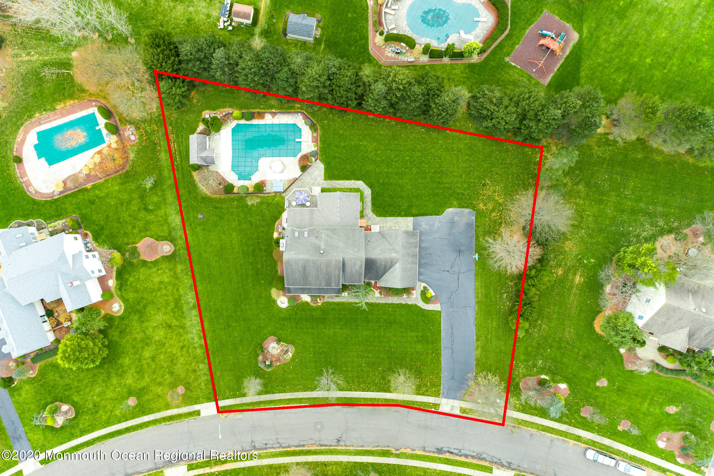16 Rustic Way Freehold, NJ 07728 - Photo 65 of 66 Overhead Outline