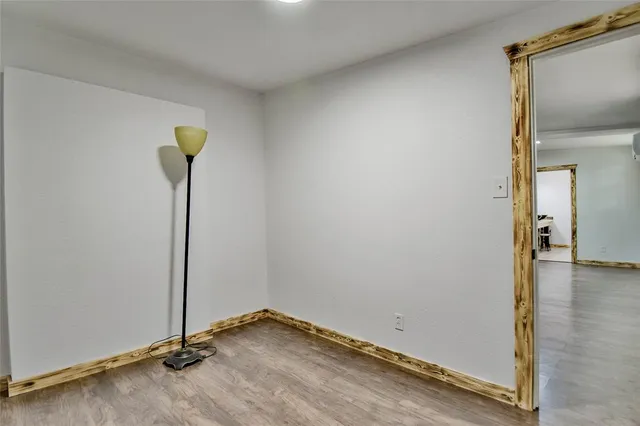 wooden floor in an empty room