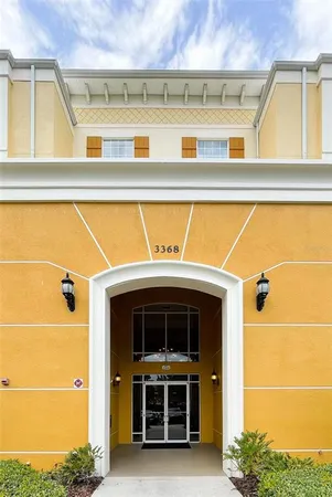 a view of front door