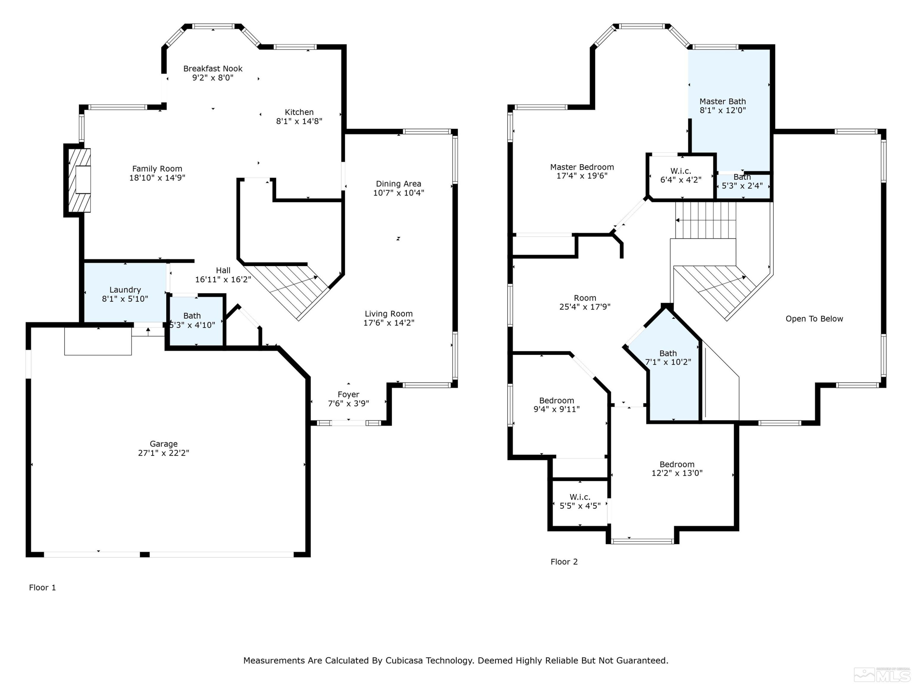 1348 Backer Way Reno, NV 89523 - Photo 39 of 40 a picture of floor plan