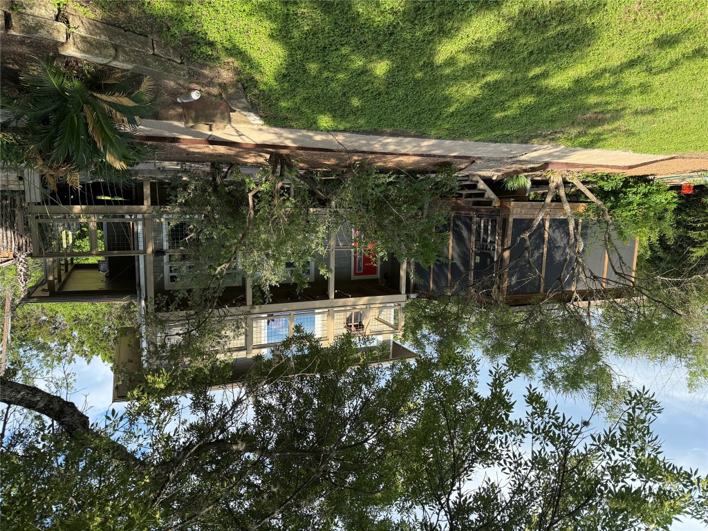 2307 B Riverside Farms Road Austin, TX 78741 - Photo 33 of 34 Front view of property-covered porch and deck