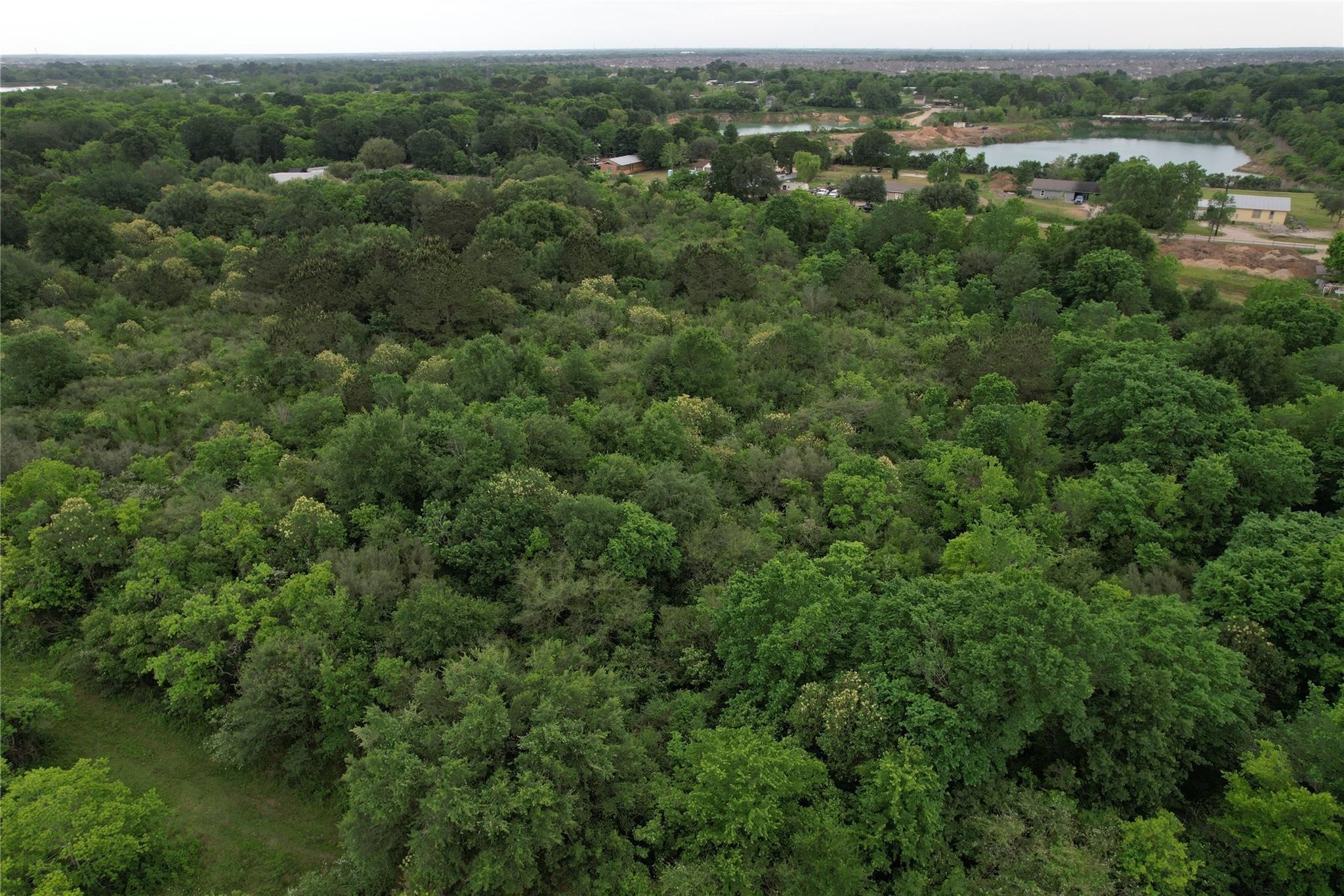 0 East Jasmine Street Fresno, TX 77545 - Photo 13 of 14 an aerial view of residential houses with outdoor space and trees