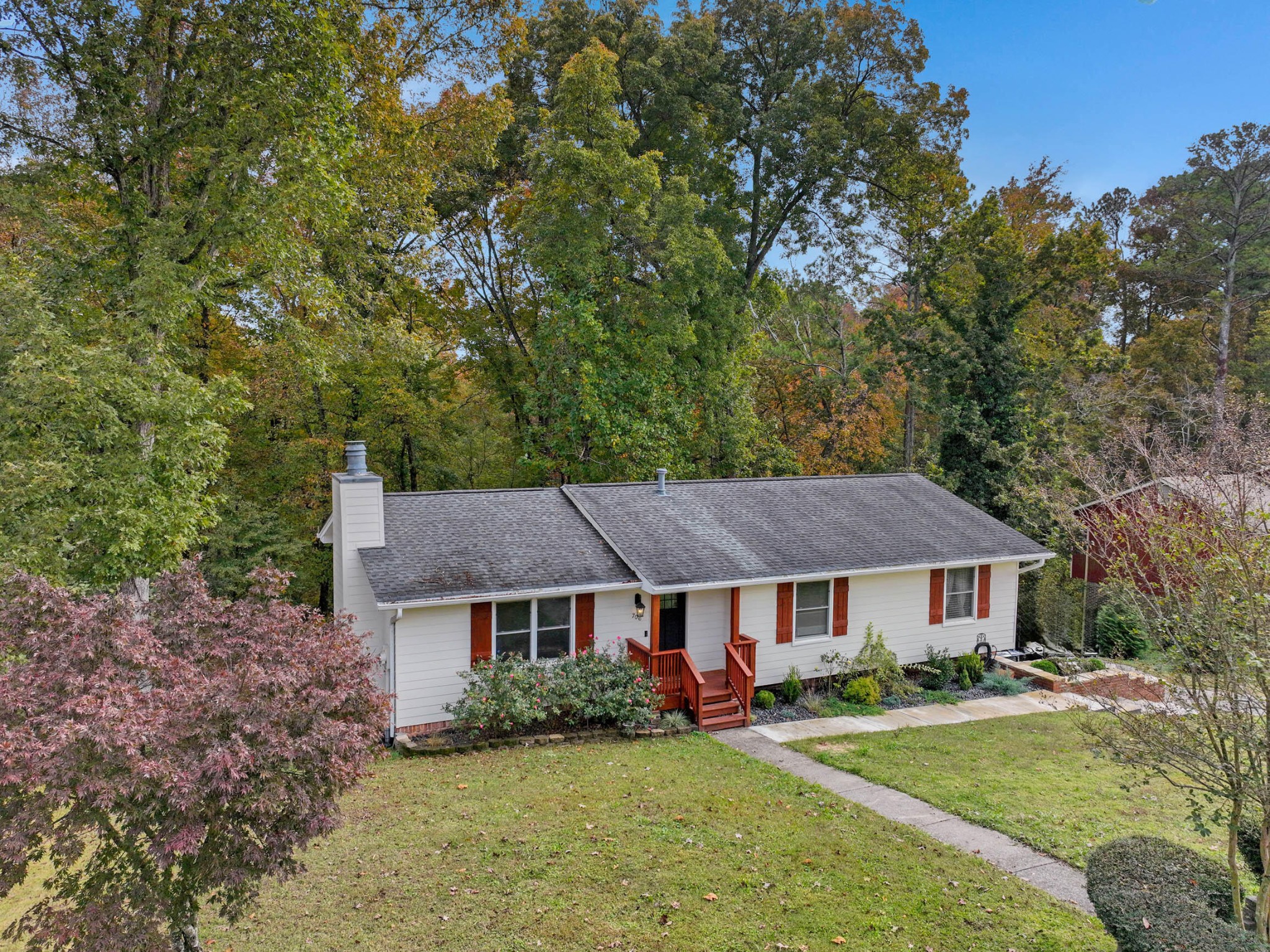 706 Swansons Ridge Road Chattanooga, TN 37421 - Photo 24 of 29 front view of a house with a yard