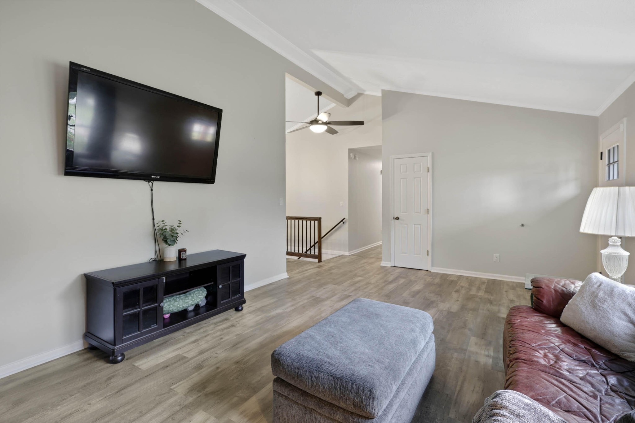 706 Swansons Ridge Road Chattanooga, TN 37421 - Photo 6 of 29 a living room with furniture and a flat screen tv