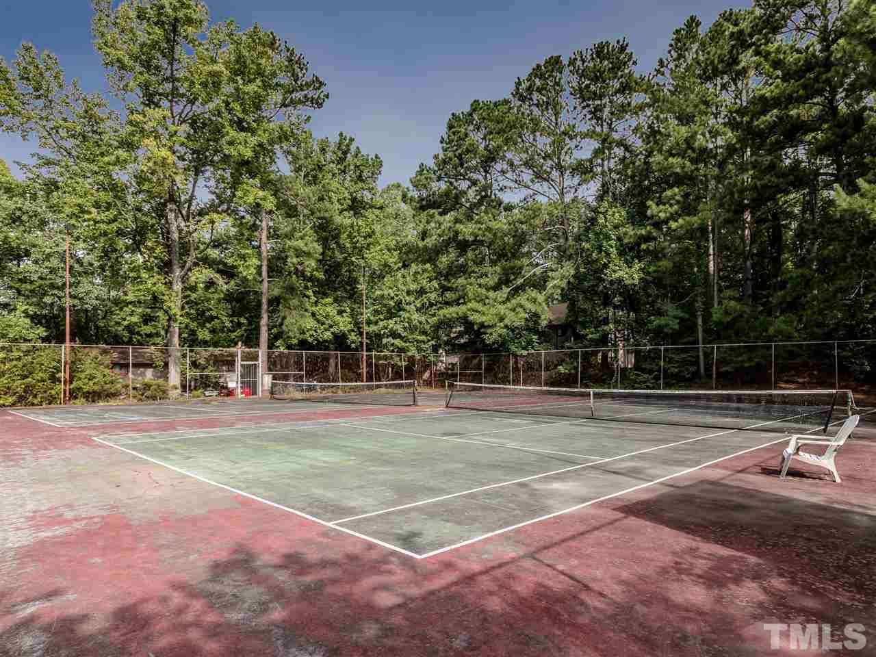 3086 Colony Road, Unit B Durham, NC 27705 - Photo 25 of 27 a view of a tennis court