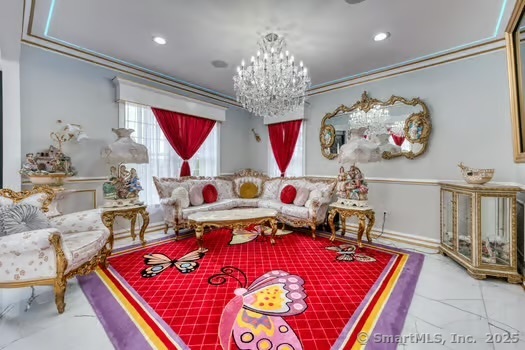 93 South Road Farmington, CT 06032 - Photo 10 of 40 a room with furniture and screen tv