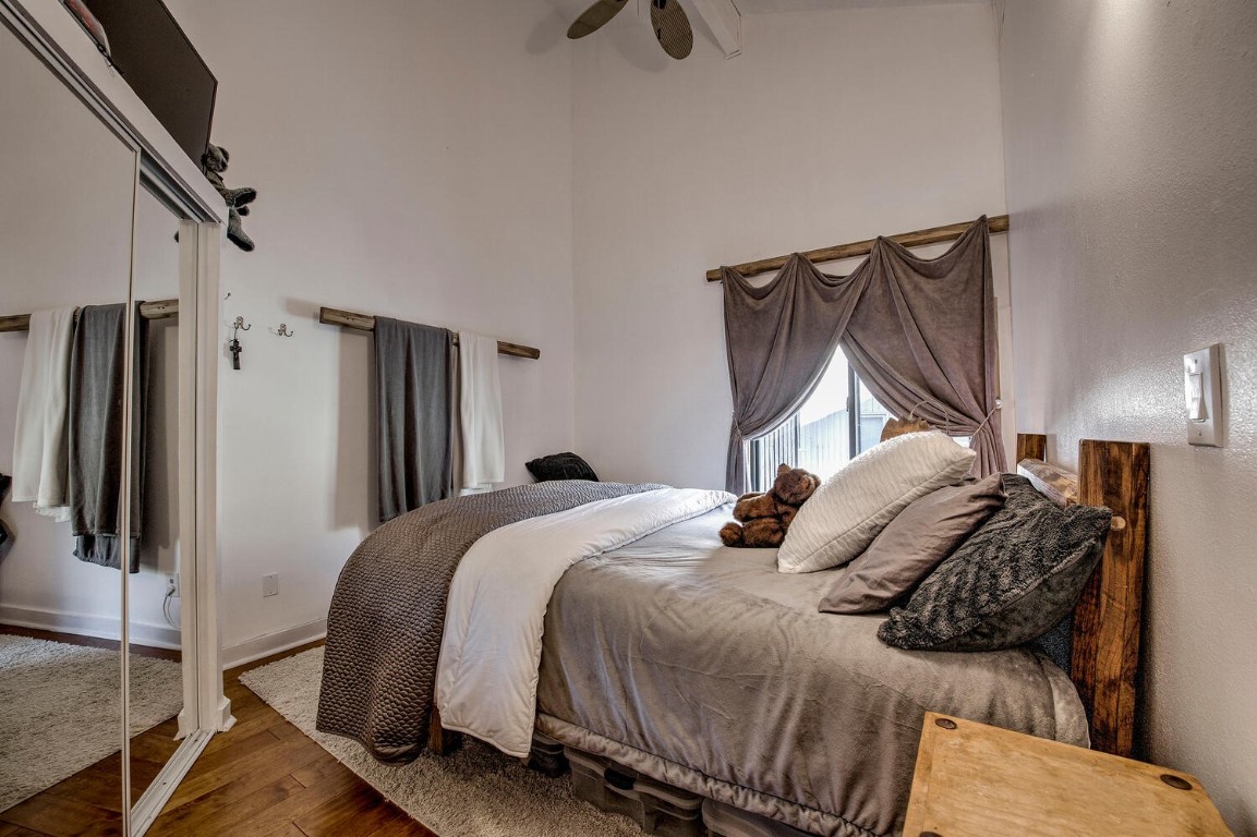 78 Guller Road, Unit 201 Copper Mountain, CO 80443 - Photo 23 of 41 a bedroom with a bed and a flat screen tv