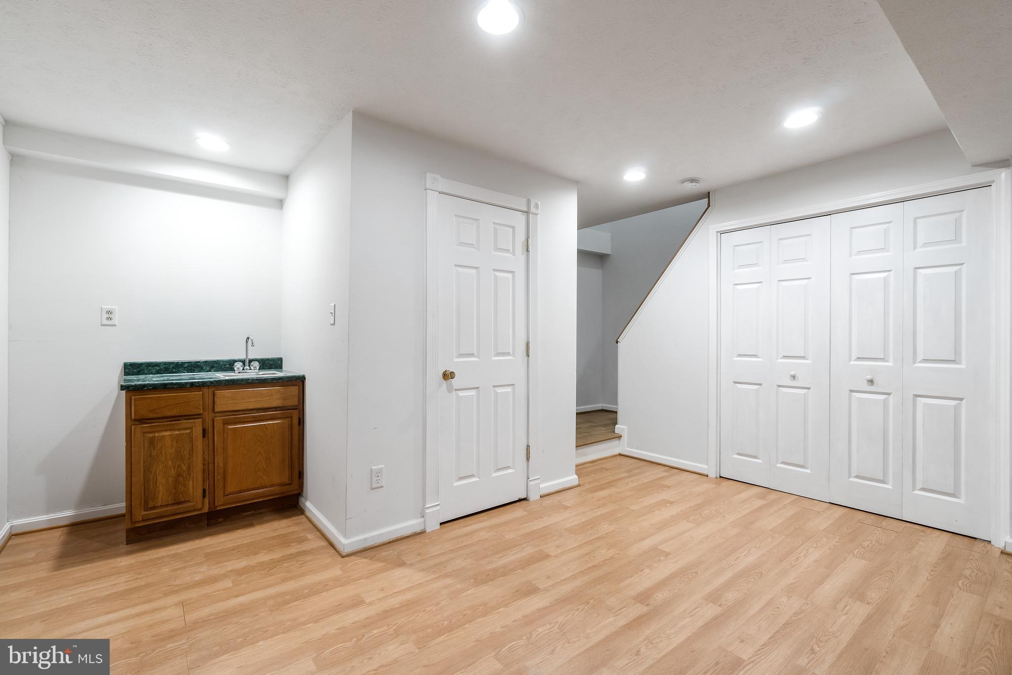 159 Cree Terrace Rising Sun, MD 21911 - Photo 13 of 20 Lower Level Family Room with Sink