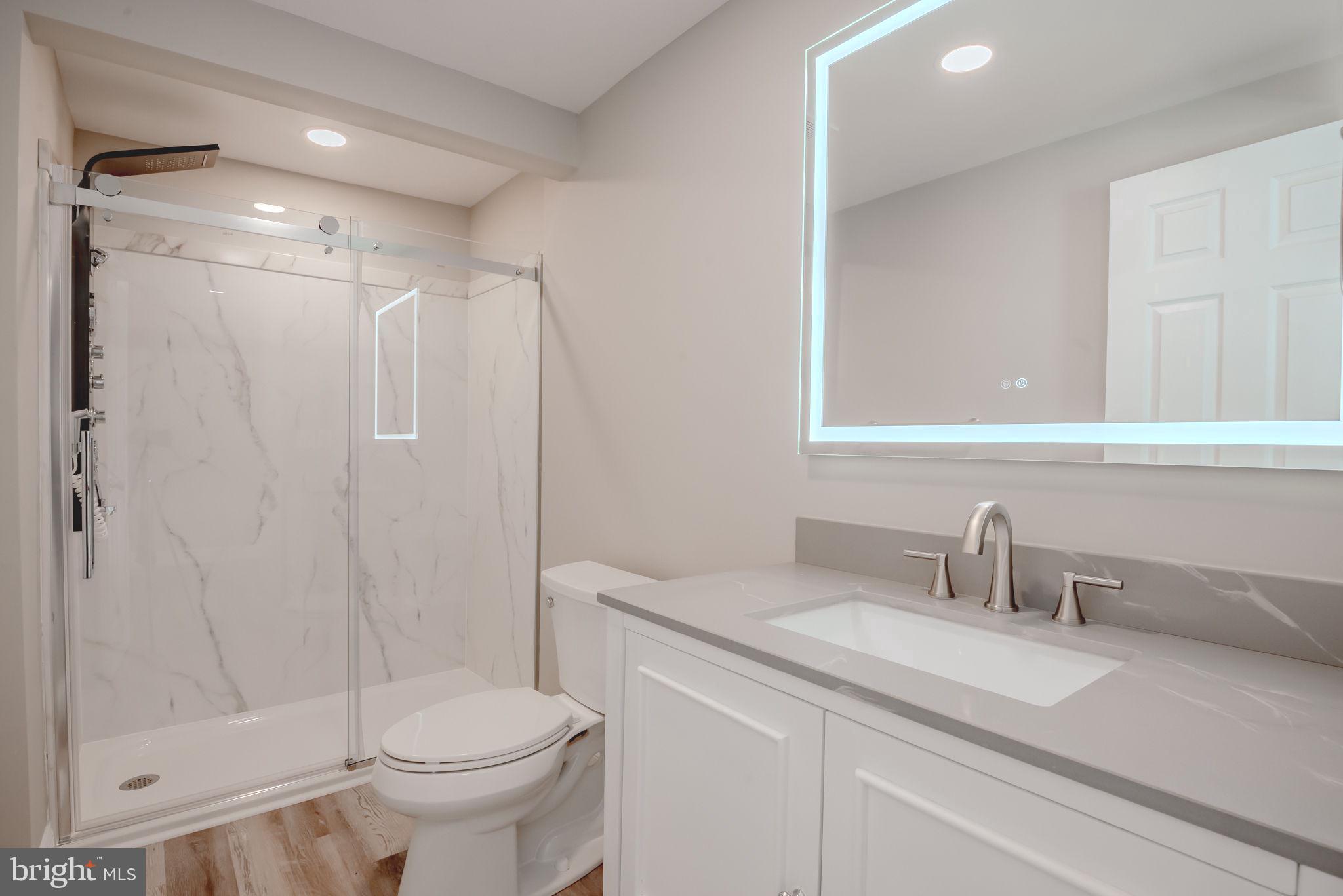 319 Union Street Milton, DE 19968 - Photo 30 of 61 a bathroom with a sink toilet and shower