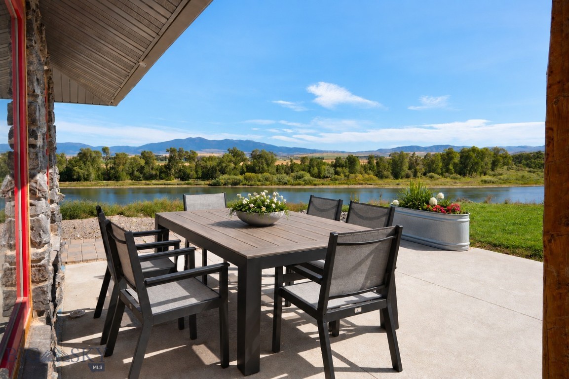 623 River Road Townsend, MT 59644 - Photo 16 of 68 River views from the front patio of the cottage