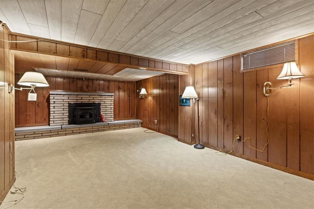 726 Winfield Road Cabot, PA 16023 - Photo 15 of 25 a view of a livingroom with a fireplace