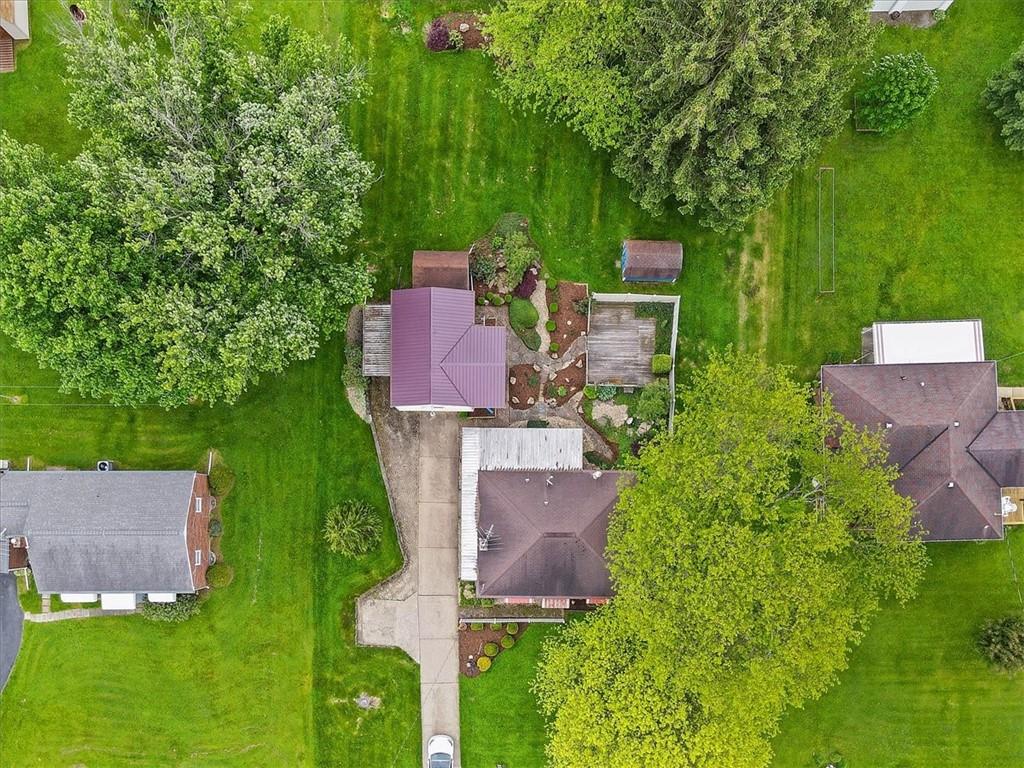 726 Winfield Road Cabot, PA 16023 - Photo 24 of 25 an aerial view of a house with a yard
