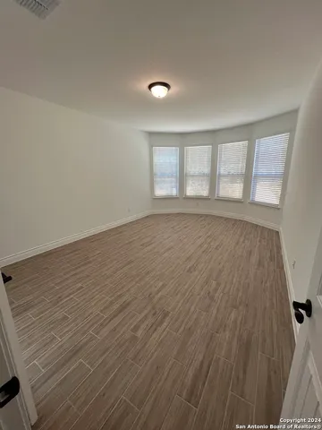 wooden floor in an empty room