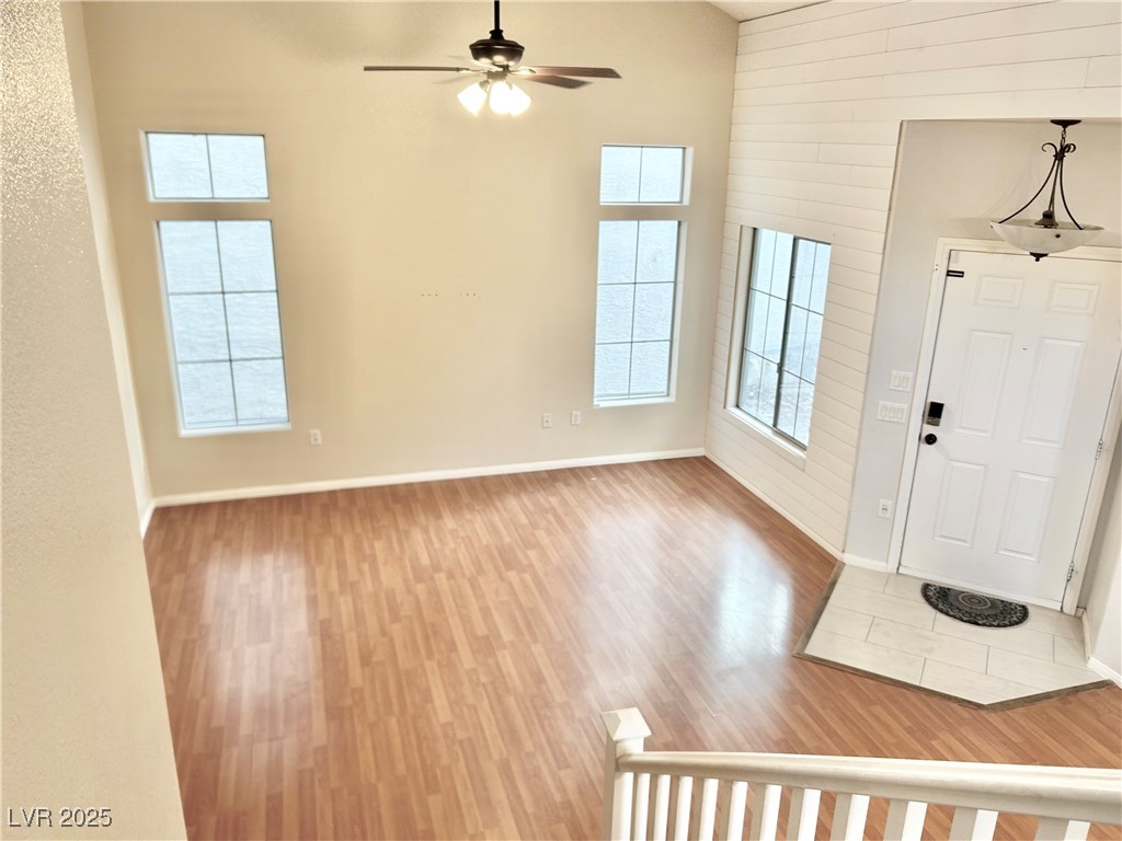 7876 Territorial Street Las Vegas, NV 89149 - Photo 21 of 30 view of living room from stairs