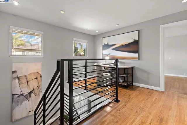 a view of a yard and entertaining space