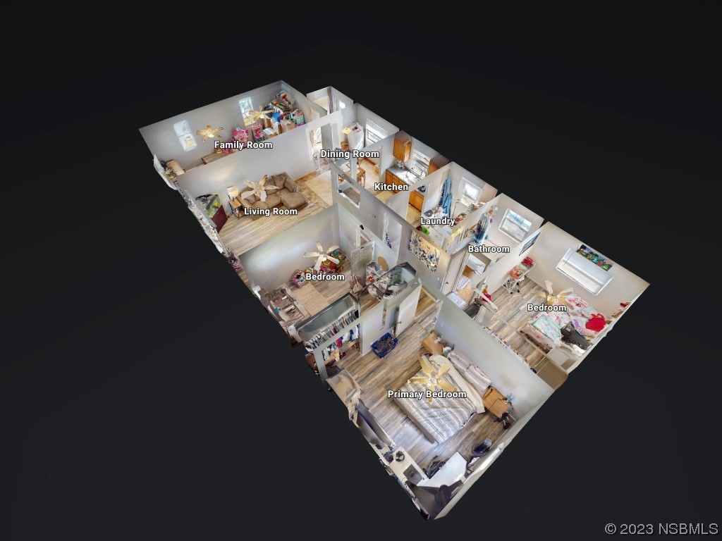 2761 Evergreen Drive Edgewater, FL 32141 - Photo 8 of 61 view of a bed