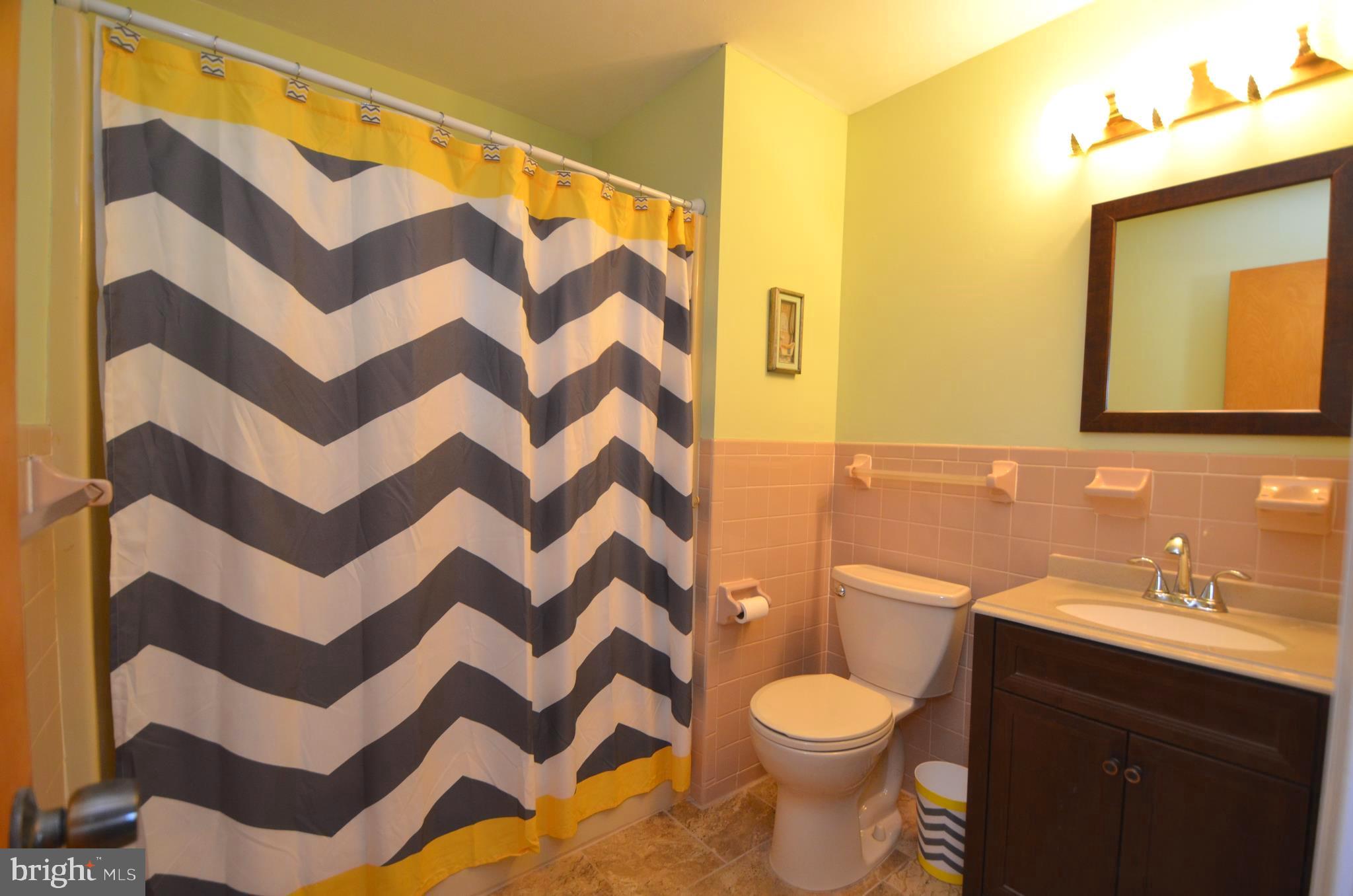 723 Tyler Point Road Deale, MD 20751 - Photo 24 of 35 a bathroom with a sink a toilet and a mirror