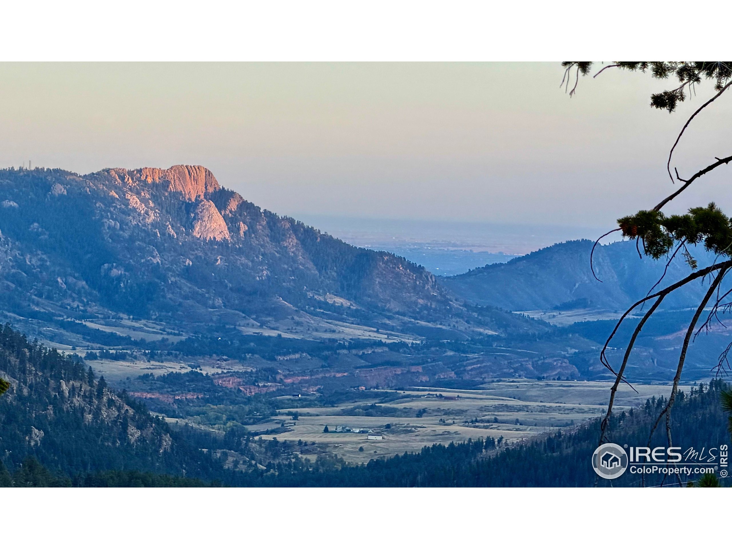 3235 Davis Ranch Road Bellvue, CO 80512 - Photo 24 of 38 a black and white photo of a room