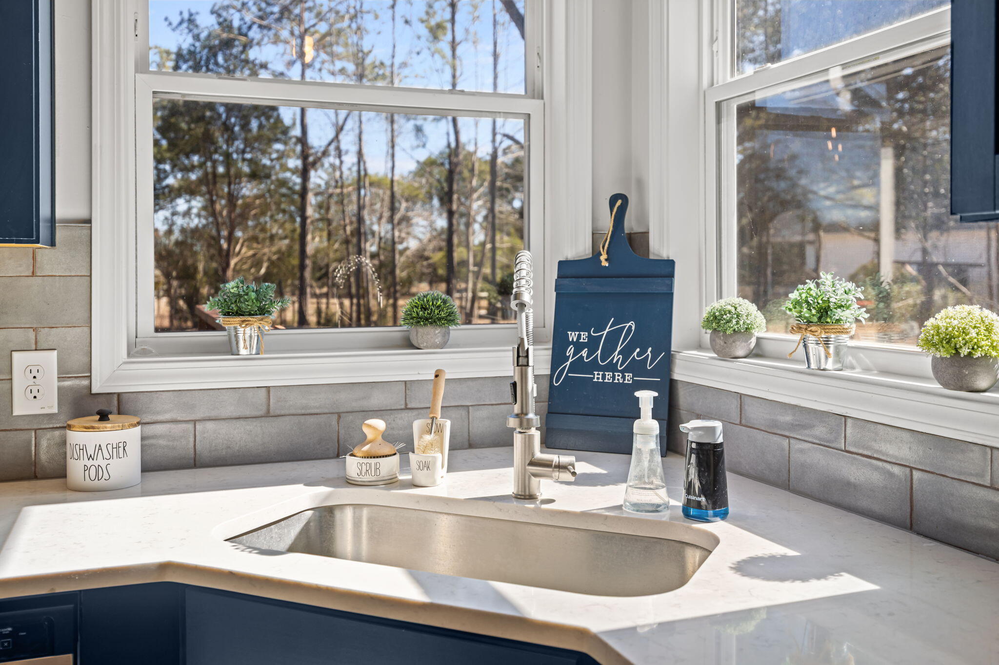 4802 Walking Horse Road Meggett, SC 29449 - Photo 12 of 44 View from Kitchen Sink