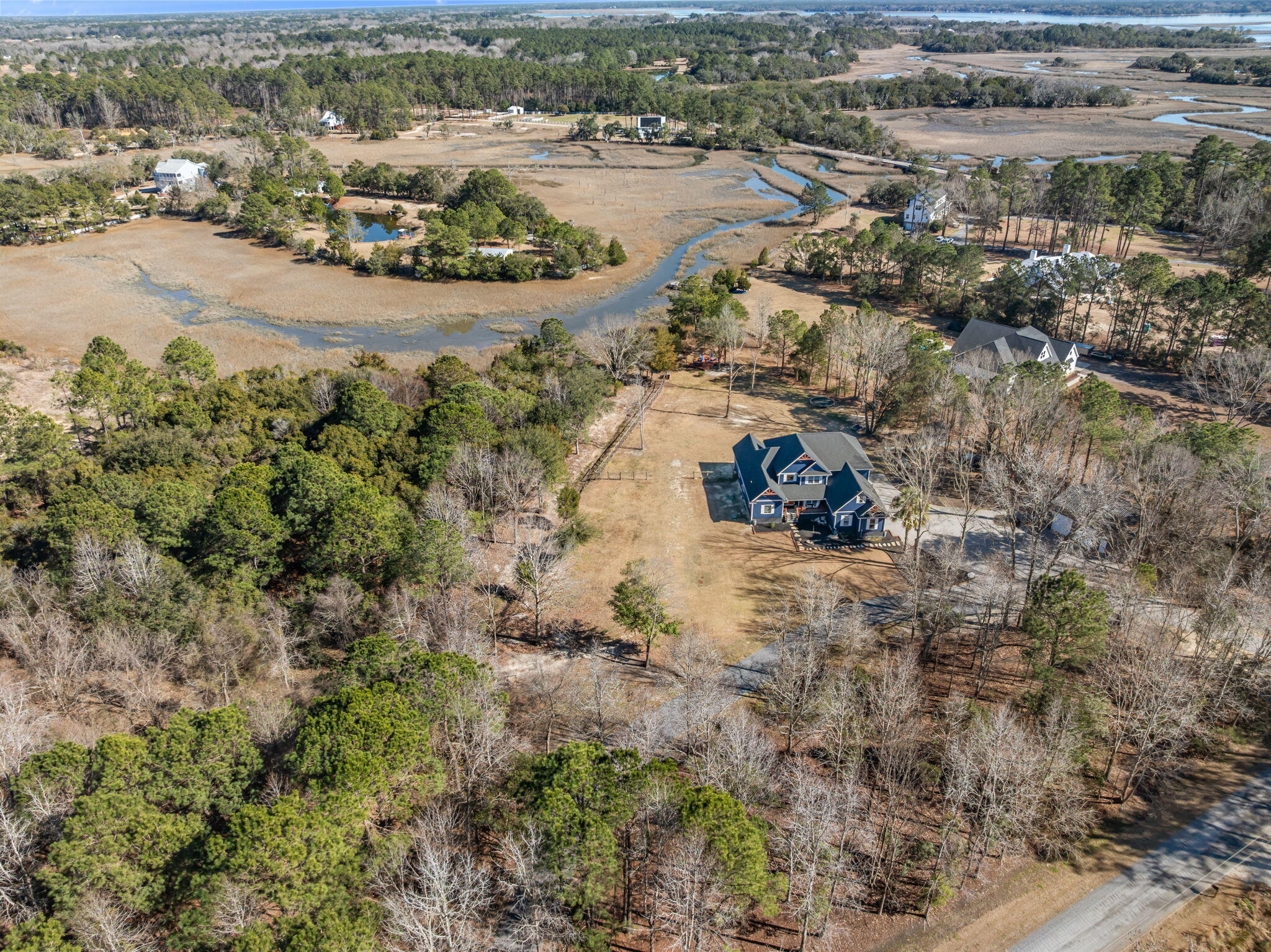 4802 Walking Horse Road Meggett, SC 29449 - Photo 40 of 44 Drone View