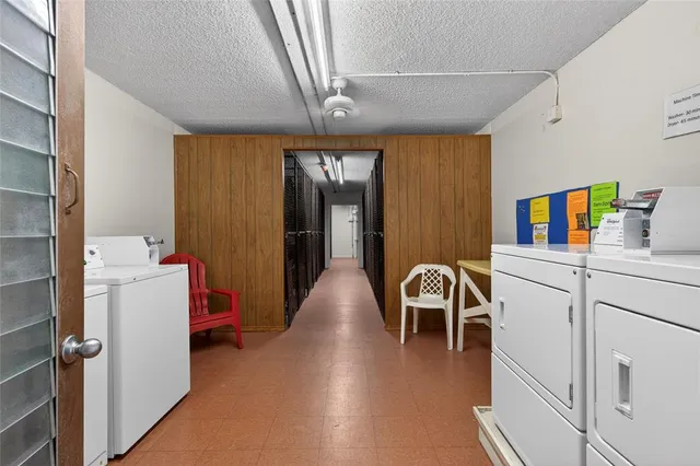 a view of water heater room