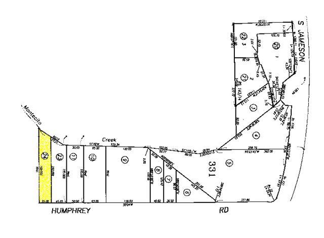 57 Humphrey Road Montecito, CA 93108 - Photo 9 of 9 Plot Map