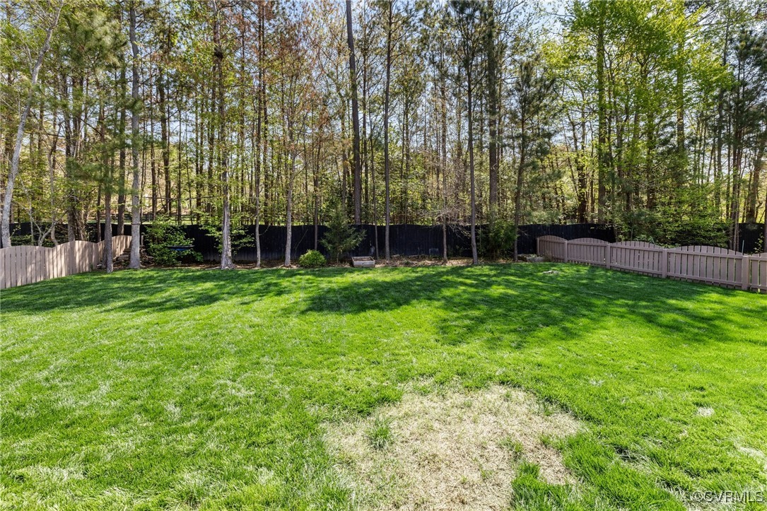 3919 Graythorne Drive Midlothian, VA 23112 - Photo 36 of 41 a view of a backyard with a garden