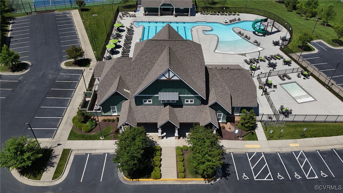 3919 Graythorne Drive Midlothian, VA 23112 - Photo 39 of 41 an aerial view of a house with outdoor space