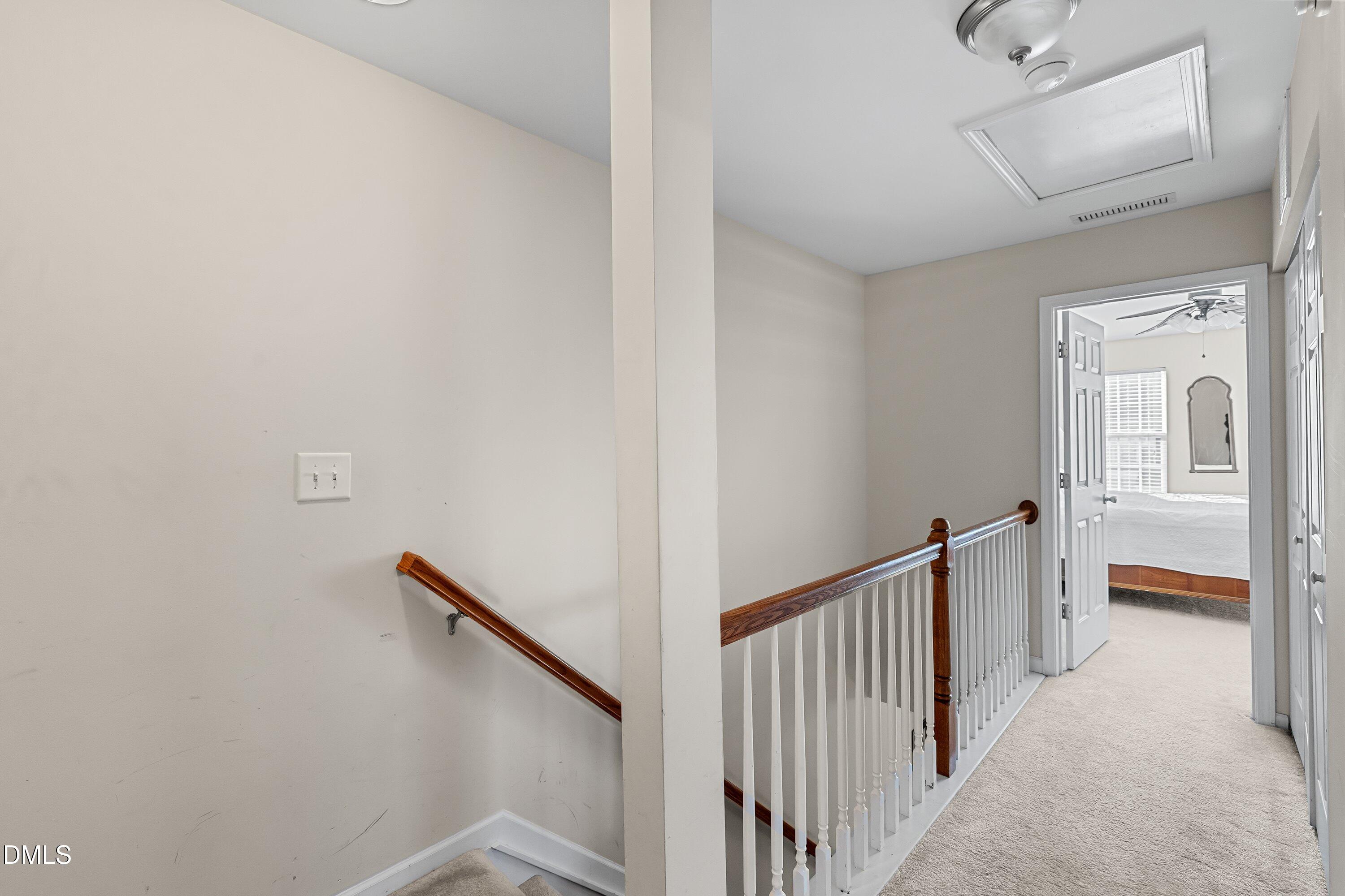 5335 Big Bass Drive Raleigh, NC 27610 - Photo 10 of 23 upstairs hallway