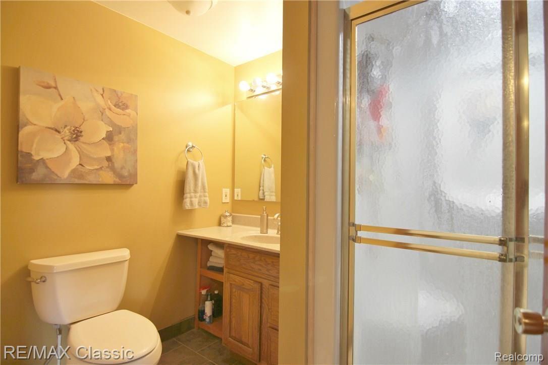 7632 Brophy Road Howell, MI 48855 - Photo 21 of 26 Lower level full bathroom