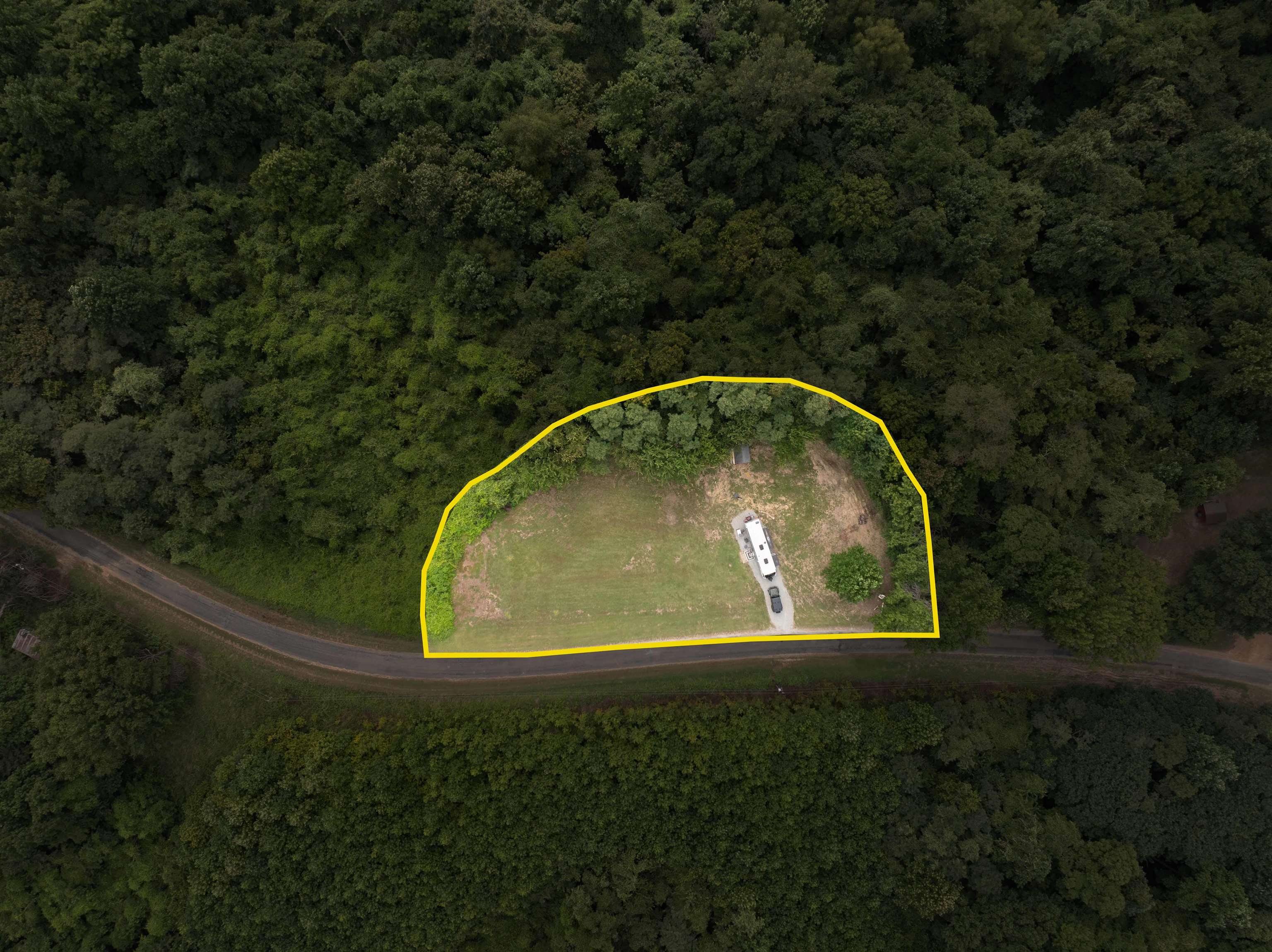 Aerial view. Boundaries are approximate