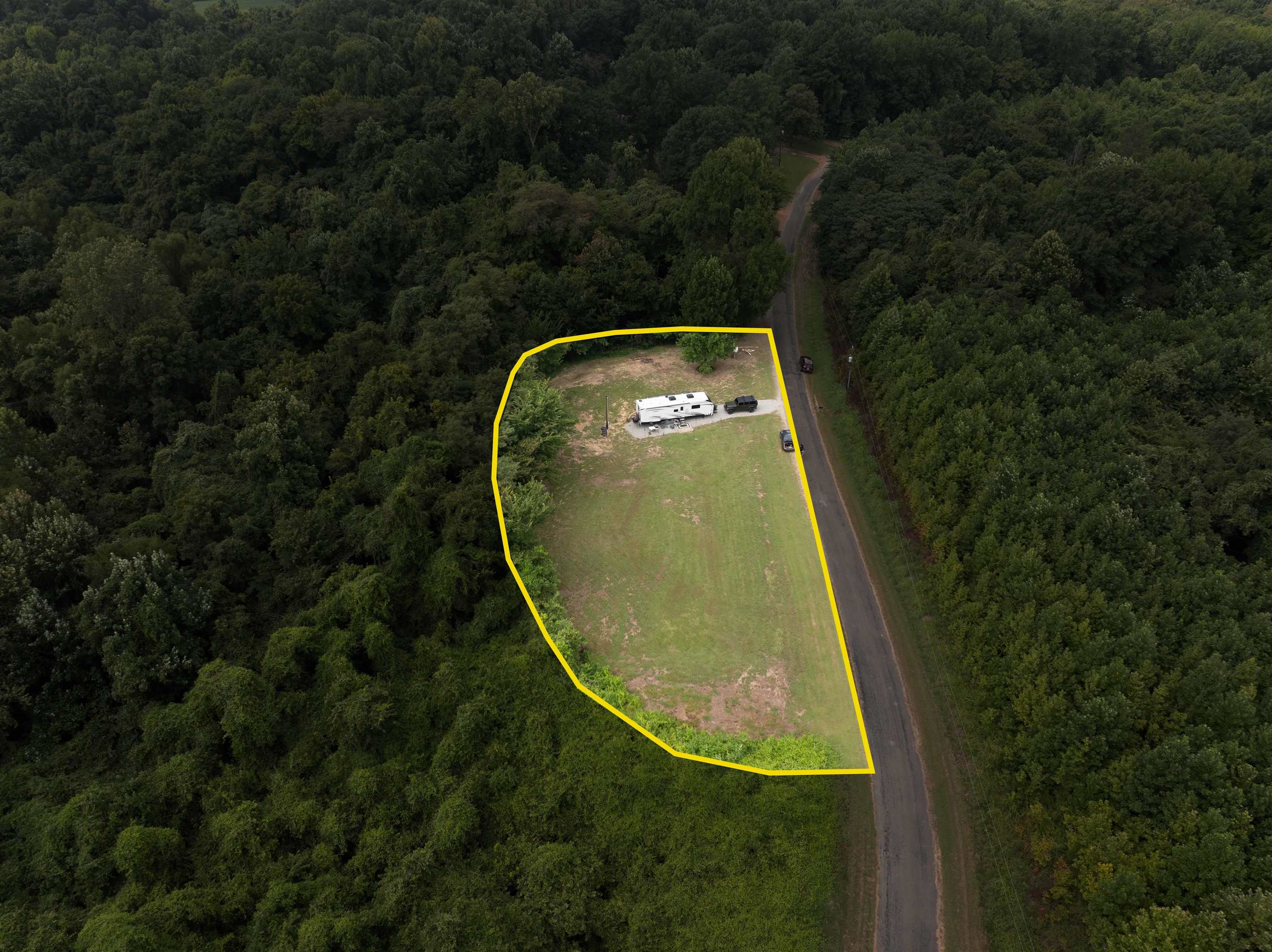 Drone / aerial view. Boundaries are approximate